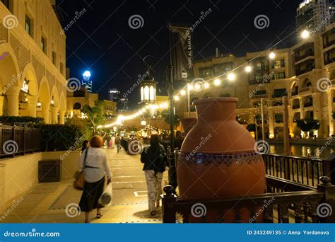 View Of The Souk Madinat Jumeirah Stock Image Cartoondealer