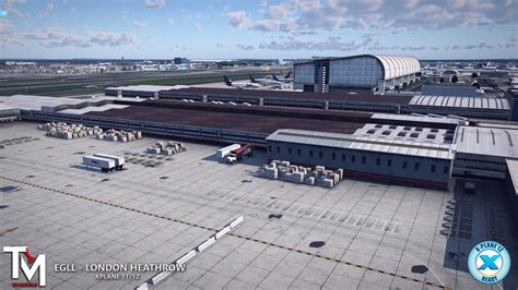 News Scenery Released London Heathrow International Airport Egll