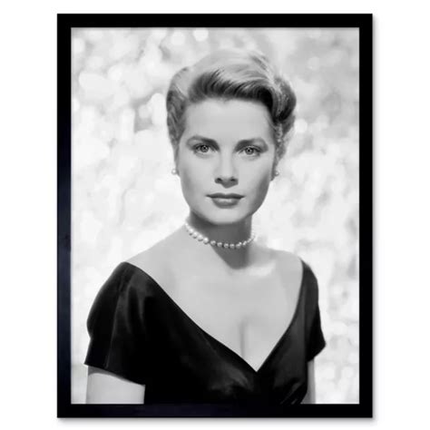 PORTRAIT ACTRESS PRINCESS Grace Kelly Promo Old Photo Wall Art Print