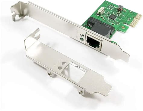 PCI-E 1-Port 10/100/1000Mbps Gigabit Ethernet PCI Express (PCIe x1) Network Card / Network ...