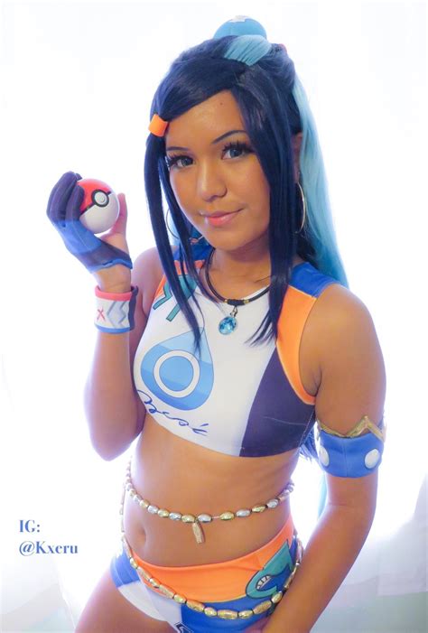 My Nessa Cosplay I Did For Halloween 💙 R Pokemonswordandshield