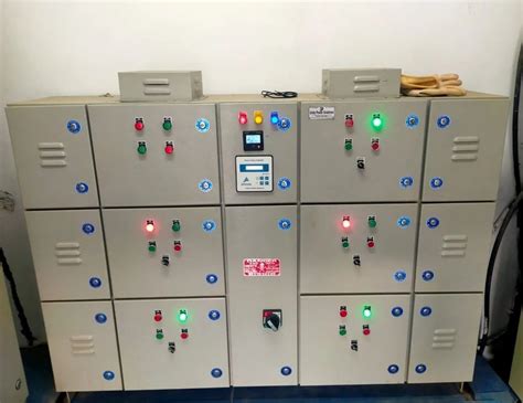 Mild Steel Capacitor Control Panel For Industrial At Rs 126000 In