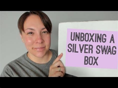 ASMR Unboxing A Silver Swag Box Soft Spoken YouTube