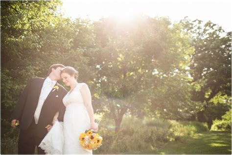 Sunset Wedding Photos | Natural Light Wedding Photography