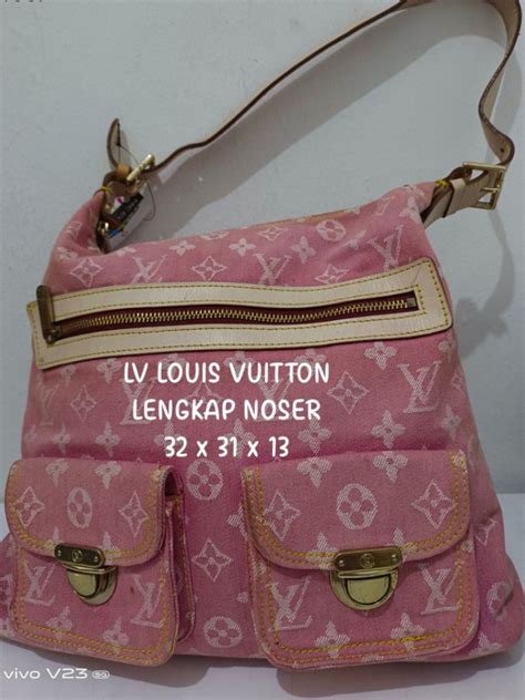 Tas Shoulder Bag Lv Louis Vuitton Preloved Second Lengkap Noser Fesyen