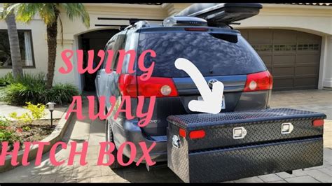 Add Tons Of Storage W A Swing Away Hitch Box Youtube