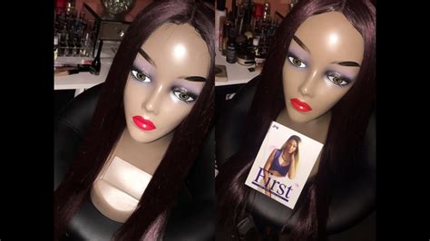 How To Make A Wig Glue Method First Hair By Zury Youtube