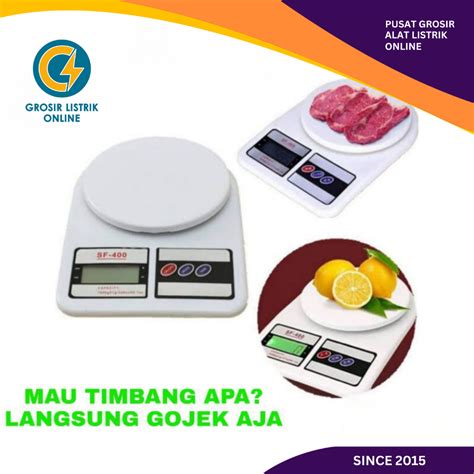 Jual TIMBANGAN DAPUR KUE DIGITAL 5KG 5 KG GRAM ELECTRIC SF400 JARANG