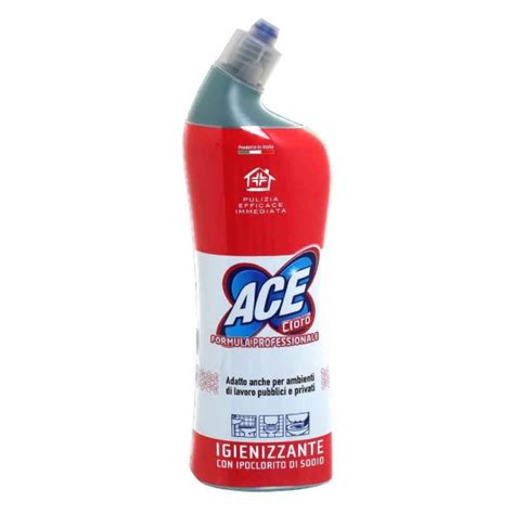 Ace Igienizzante In Gel Per WC Con Cloro Pronto All Uso 750 Ml