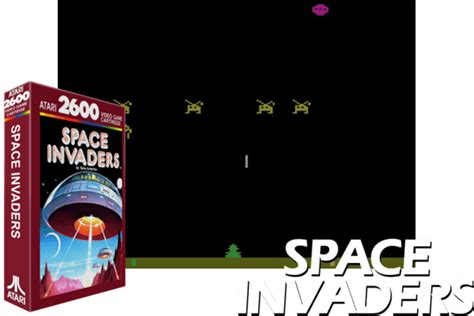 Space Invaders (USA) VCS Atari 2600 | Classic video games, Atari games ...