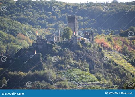 Beilstein Germany Ruin Of Castle Metternich Stock Photo