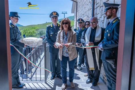 Guardia Di Finanza Inaugurata Sede Della Stazione Di Soccorso Alpino A