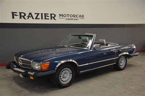 1985 Mercedes Benz 380 SL Frazier Motorcar Company