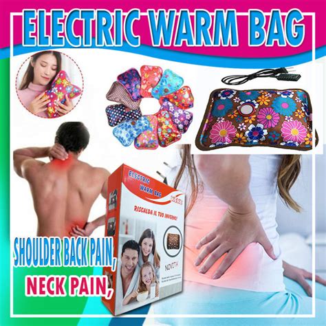 Electric Hot Compress Heat Pack Hot Compress Bag Rubber Pad Dysmenorrhea Relief Pack Injury