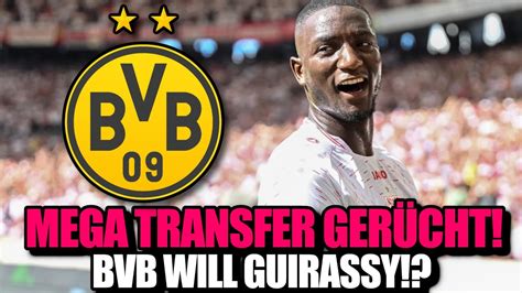 GUIRASSY ZUM BVB DORTMUND WILL WOHL VFB STÜRMER IM WINTER