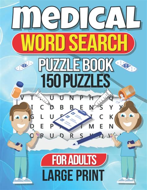 Medical Word Search Puzzle Book 150 Medical Search Word Puzzle 8 1