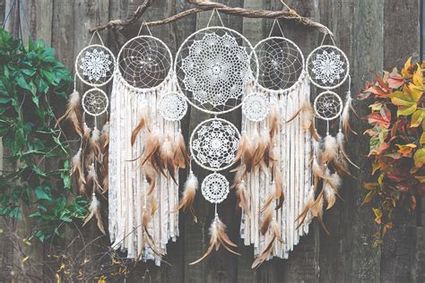 Dream Catcher Wall Hanging Dream Catcher Bohemian Room - Etsy