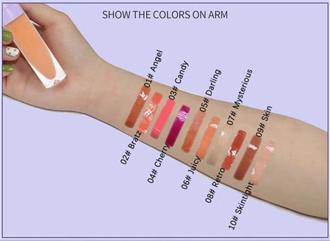 High Quality Glossy Lipsticks Shinny Lipgloss With Logo Jelly Lipstick Korean Nude Matte Vegan