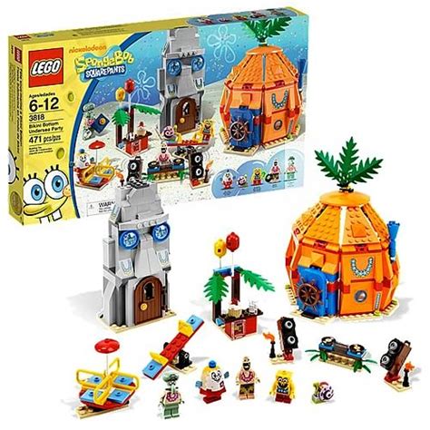 Lego Spongebob Squarepants Bikini Bottom Undersea Party