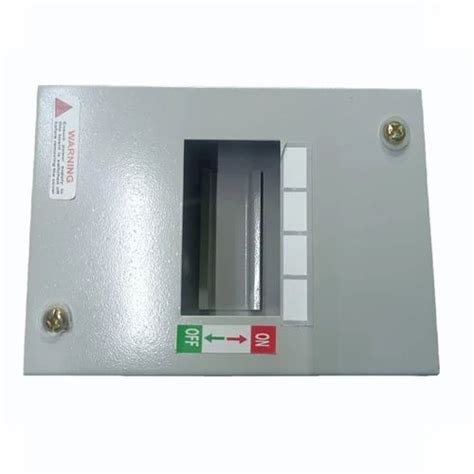 Way Single Door Rectangular Mild Steel Mcb Box Tpn At Rs In Kolkata