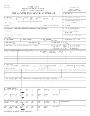 Fillable Online Blm BLM Form 3160 4 Electronic Form Created Blm Fax