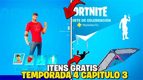 Recompensas Gratis Na Temporada Capitulo Fortnite Paraiso Youtube