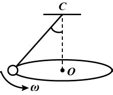 A Conical Pendulum Consists Of A Simple Pendulum Moving In A Horizontal