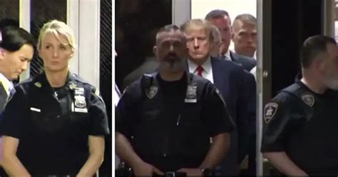 Is That Stormy Daniels Internet Goes Wild Over Blonde Cop Seen At Trumps Arraignment MEAWW