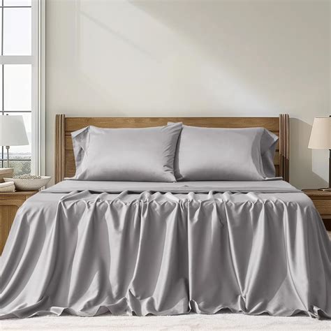 Amazon Evergracehome Cotton Tencel King Size Cooling Sheet Set For Hot Sleepers Soft