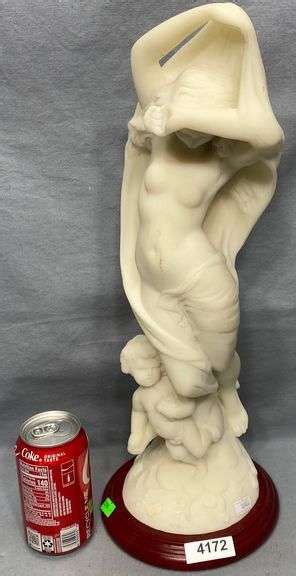 Nude Compressed Marble Sculpture Dixon S Auction At Crumpton