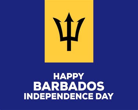 Premium Vector Barbados Independence Day