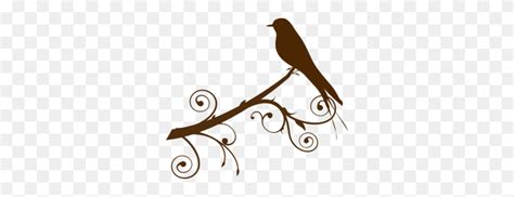 Bird On A Branch Clip Art - Branch Clipart PNG - FlyClipart