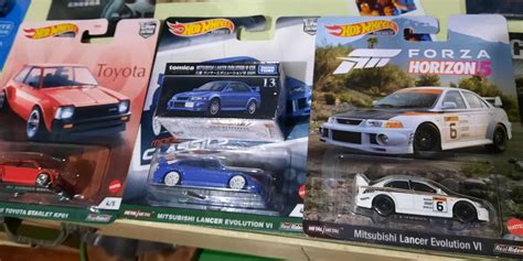 Hot Wheels Mitsubishi Evo 6 Hobbies Toys Toys Games On Carousell