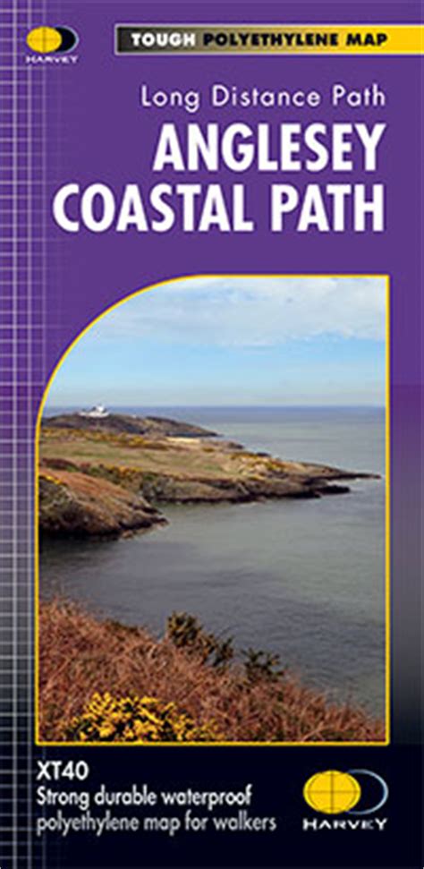 Anglesey Coast Path map