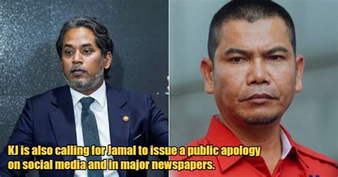 KJ Is Suing Jamal Yunos For Defamation Demands Damages Of RM1 Million