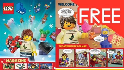 Free Lego® Life Magazine Subscription A World Of Creativity For Kids