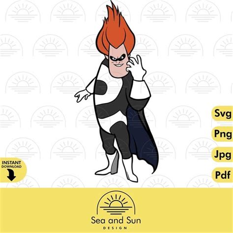 Vector Buddy Pine Svg Clip art Files, The Incredibles, Disne - Inspire ...