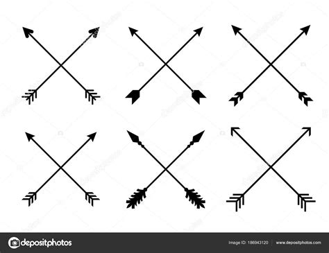 Free Crossed Arrow Svg 311 SVG Design FIle