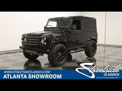 Land Rover Defender For Sale Atl Youtube