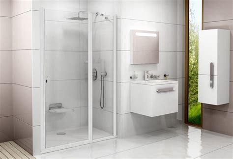 Душевая дверь в нишу Ravak 0QVGC100Z1 CSD2-120 Transparent, профиль белый