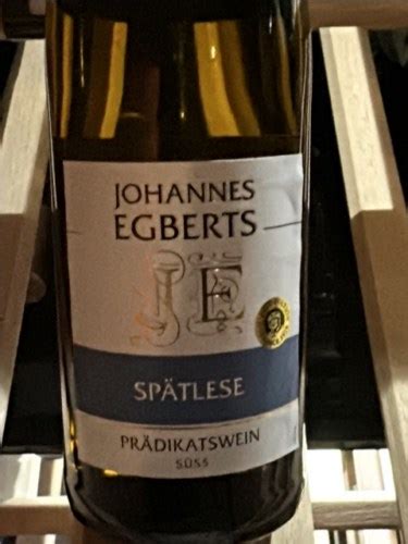 Johannes Egberts Piesporter Michelsberg Riesling Sp Tlese Vivino Us