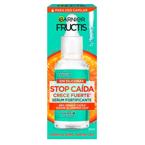 Serum para cabello stip caída Garnier fructis Farmacia Don Bosco