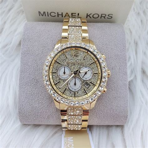 Michael Kors Gold And Diamond Watch Store | bellvalefarms.com