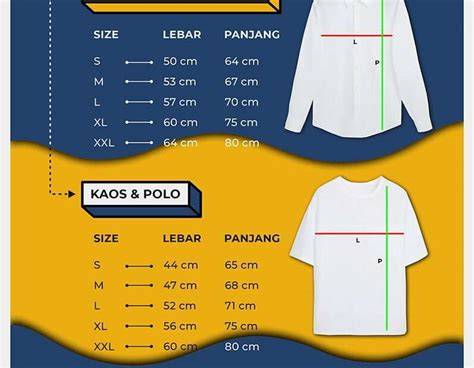 Ukuran Baju M Sama Dengan Nomor Berapa Panduan Mencari Ukuran Baju