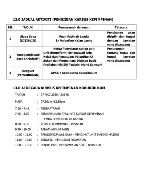 Kertas Kerja Kursus Kepimpinan 2020pdf