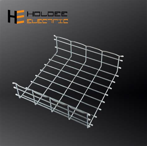 Galvanized Steel Perforated Cable Tray Wire Mesh And Ladder Cable Tray China Perforated Cable