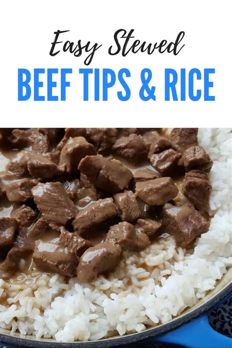 Stewed Beef Tips And Rice Julias Simply Southern