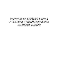 T Cnicas De Lectura R Pida Cruciforme Mx T Cnicas De Lectura R