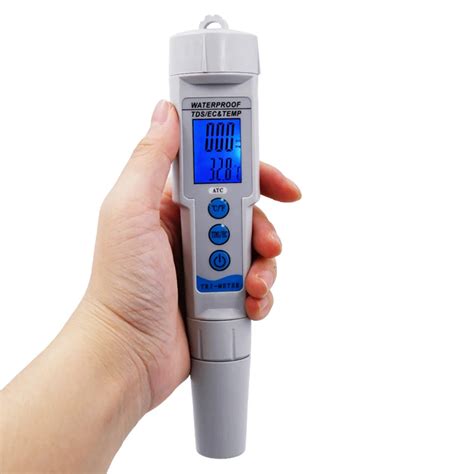 Pcs Em Temp Ec Tds Tester Temperatura Medi O Medidor De