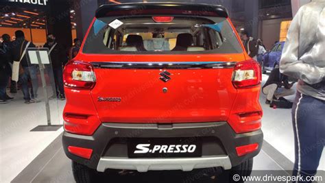 Auto Expo 2020 Maruti Suzuki S Presso Cng Unveiled Expected Launch